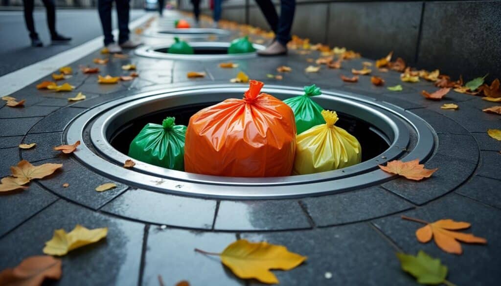 Conteneurs enterrés : solution innovante pour une gestion urbaine propre