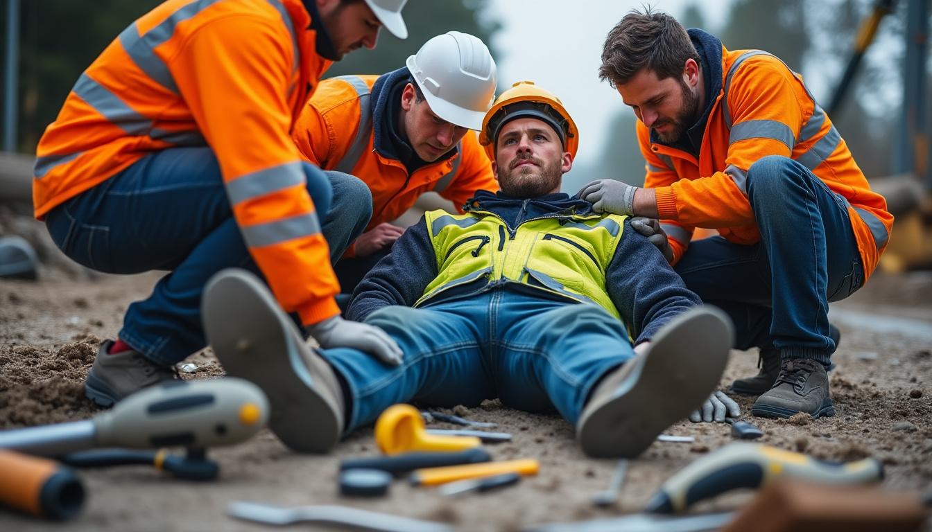 Illustration: Comprendre l’accident du travail dans le BTP : définitions et cadre légal