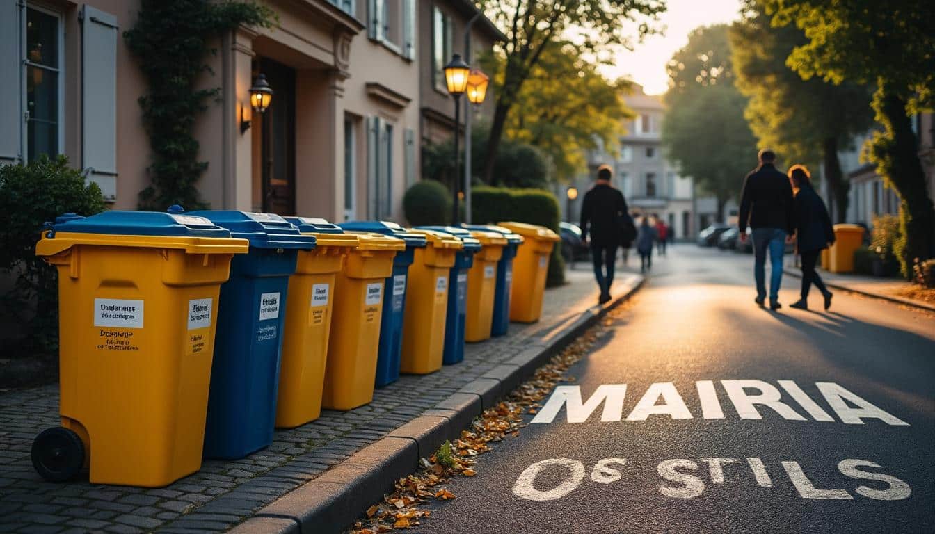 Illustration: Comment la réglementation encadre-t-elle les conteneurs poubelles sur la voie publique ?