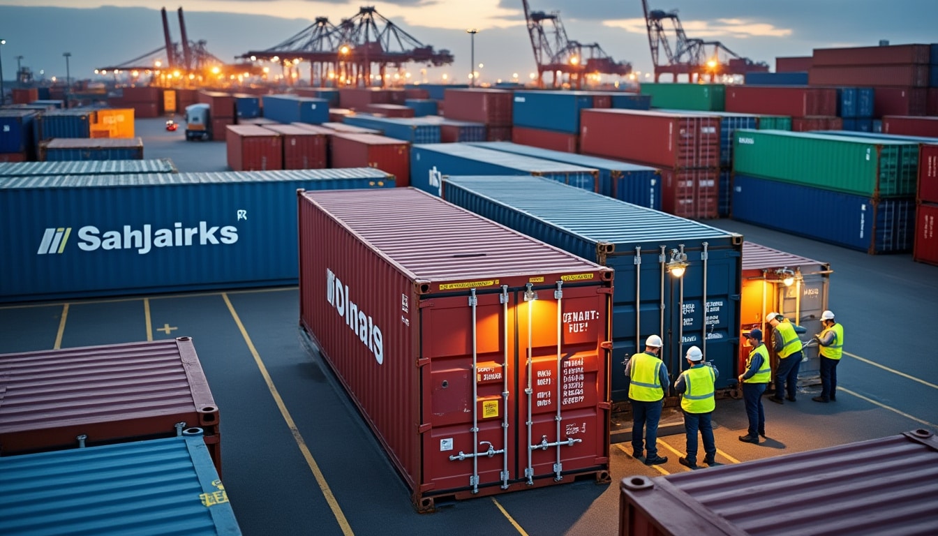 Illustration: Comprendre les containers et leurs usages dans la région havraise
