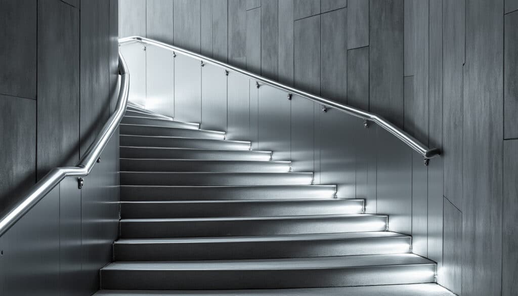 Escalier en acier : robustesse, design et choix modulables