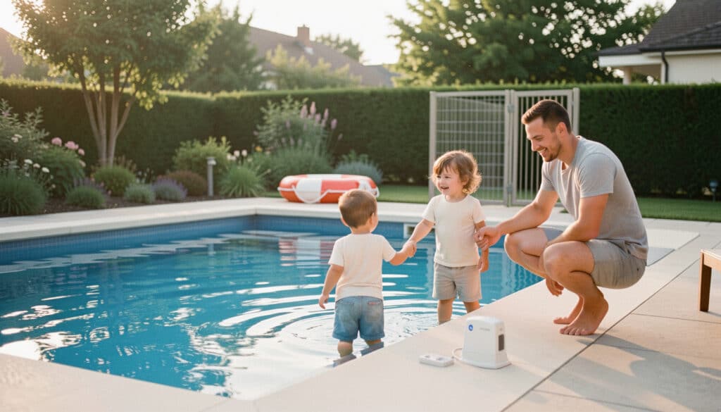 Alarme de piscine : normes, choix et sécurité enfants