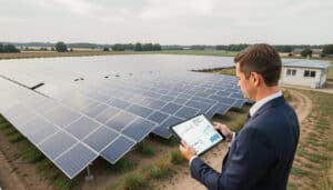 Combien rapportent 1 000 m² de panneaux solaires ?