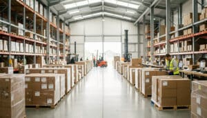 Entrepôt logistique en Normandie : activité et services