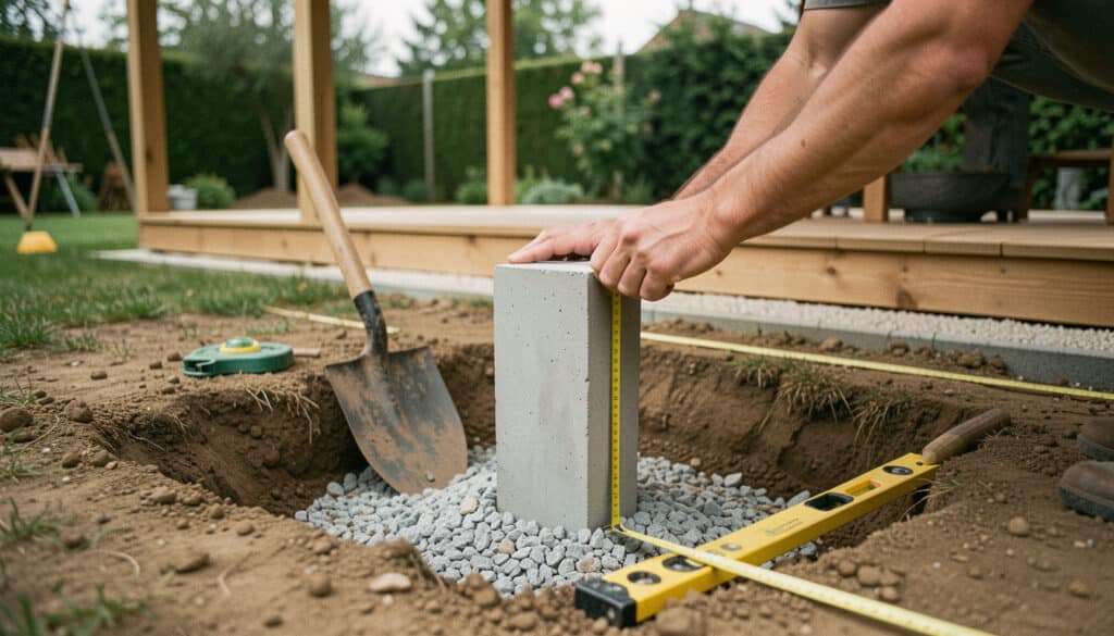 Plot béton enterré : bien le choisir et le poser