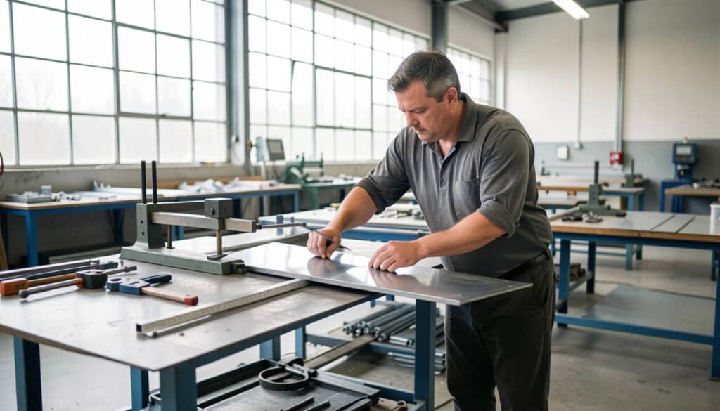 Tôle d’acier pliée : fabrication, pliage et contrôle