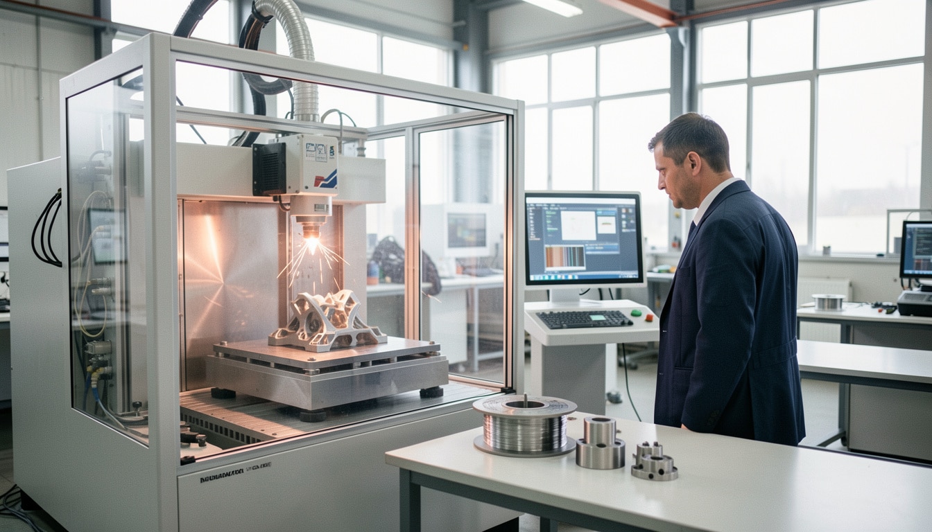 Impression 3D de l’acier : procédés, usages et coûts