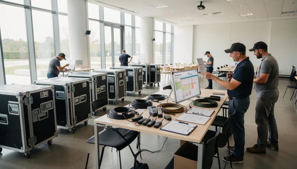 Logistique événementielle : organiser sans imprévus